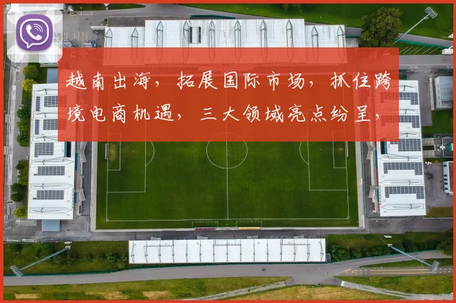 越南出海，拓展国际市场，抓住跨境电商机遇，三大领域亮点纷呈，不容错过